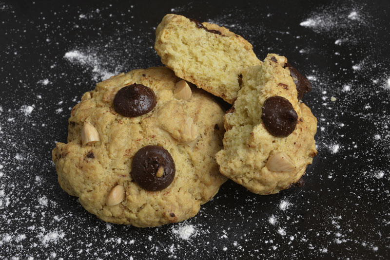 cookies chocolat amandes