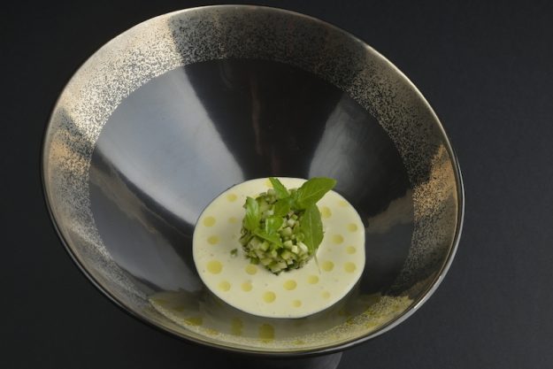 tartare asperges crème vichissoise – SITE