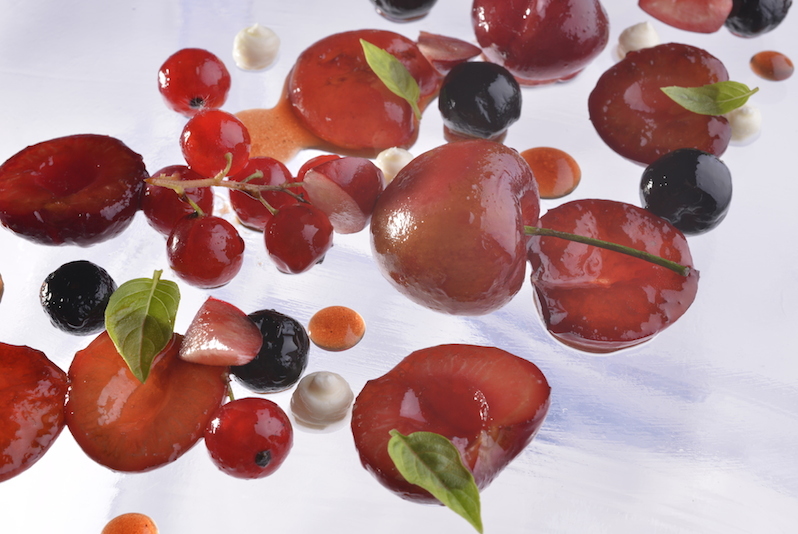 cerises et autres fruits rouges